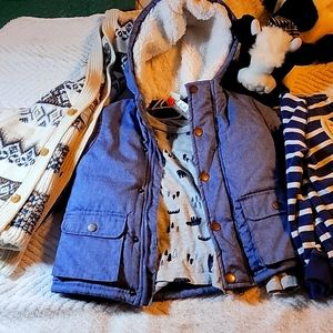 4pcs Winter jacket for 24 months